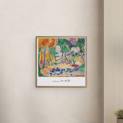 Colorful Garden, Poster & Frame