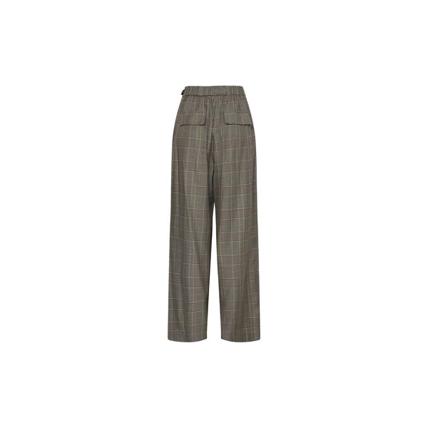 IHLAITO Trousers, black/toasted check, ICHI