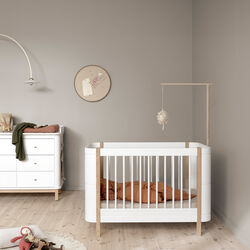 Holder for Wood Mini+ Bed Canopy & Mobile, oak, Oliver Furniture