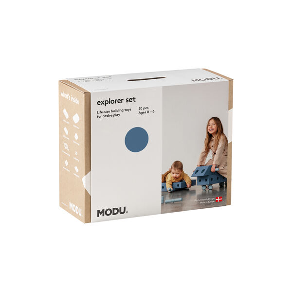 Explorer Set, deep blue/sky blue Explorer Set, deep blue/sky blue, MODU