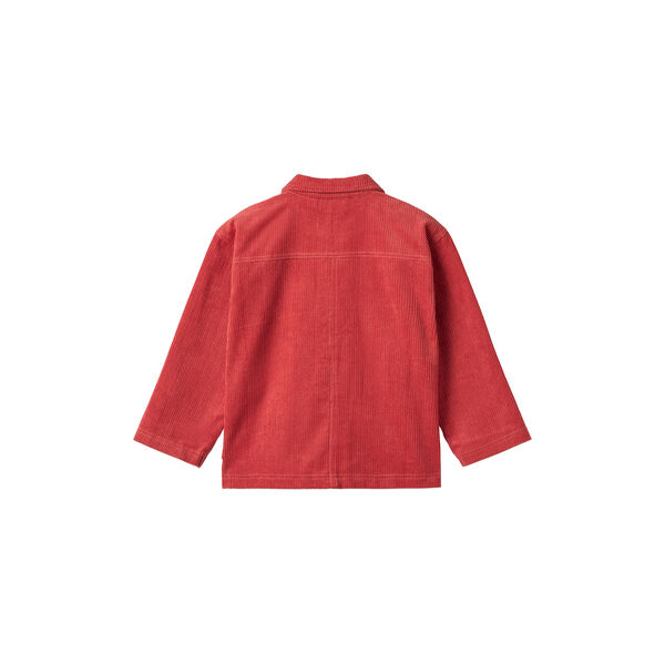 Overshirt Sage, raspberry, Wheat