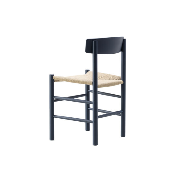 J39 Mogensen Chair, indigo blue/natural, Fredericia Furniture