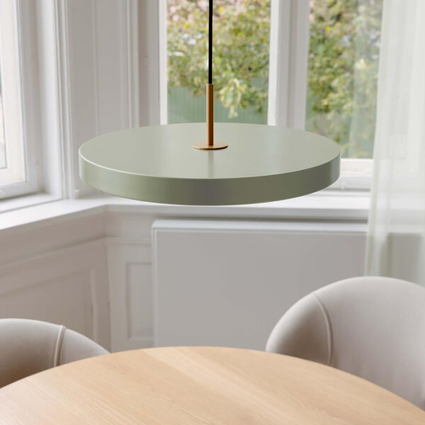 Asteria Plus Pendant, nuance olive/brass, UMAGE