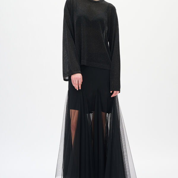 AlphaIW Skirt, black AlphaIW Skirt, black, InWear