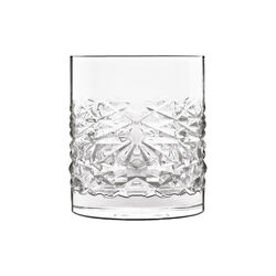 Mixolgy Textures Water Glass/Whiskey Glass 4 pcs, Luigi Bormioli