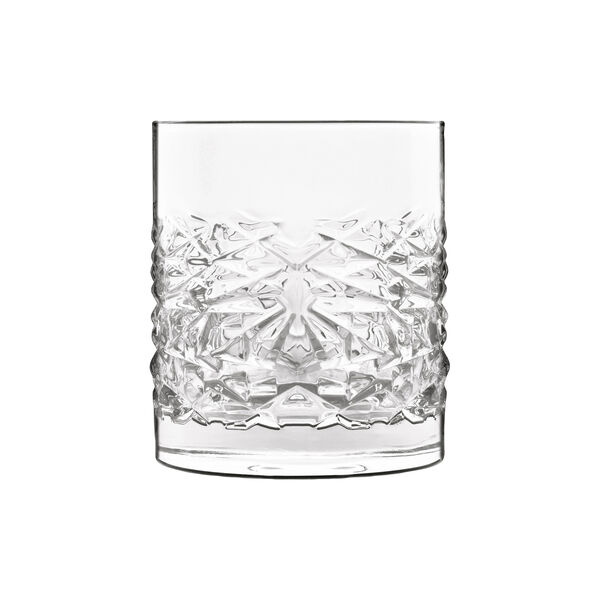 Mixolgy Textures Water Glass/Whiskey Glass 4 pcs, Luigi Bormioli