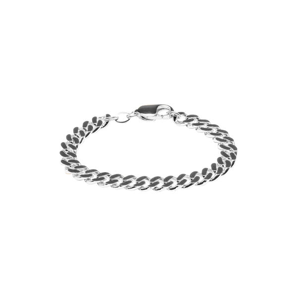 IX Chunky Curb Bracelet, silver, IX Studios