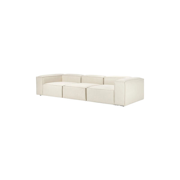 Lennon Modular 4-Seater Sofa, woven off white, Westwing Collection