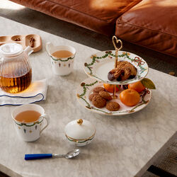 Star Fluted Christmas Sugar Bowl, Royal Copenhagen