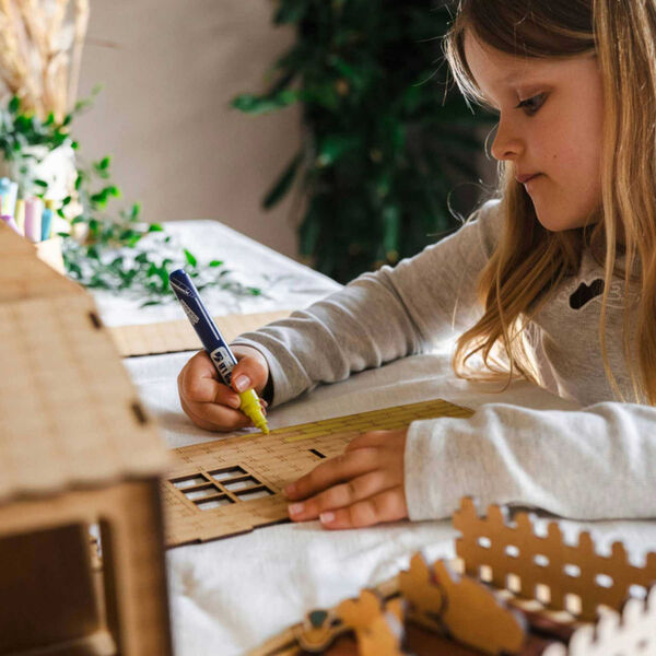 Pastel Markers 3mm 6 pcs., Crateit