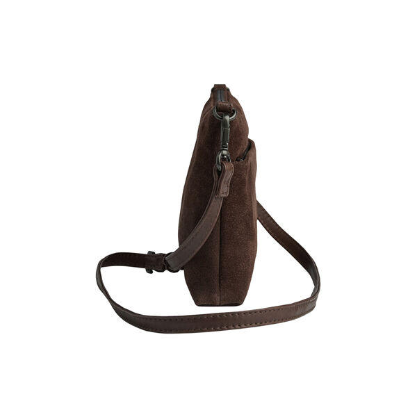 KarimaMBG Crossbody Bag Suede, dark brown, Markberg