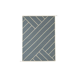 Rug VK-2, light blue/white, NORDICMODERN