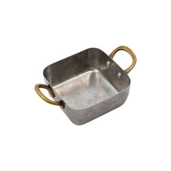 NVPresentation roasting dish, silver finish, Nicolas Vahé