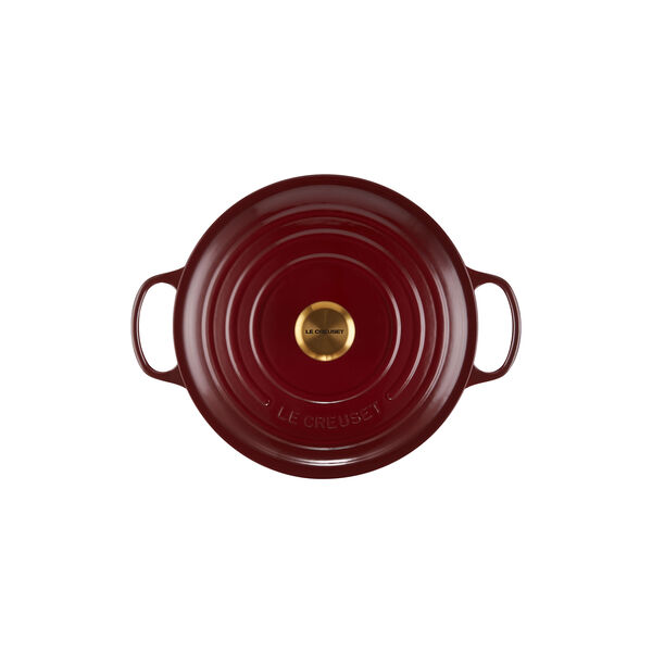 Signature Round Pot &Oslash; 28 cm, garnet, Le Creuset