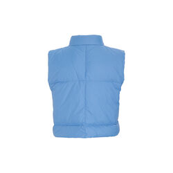 Feather down short waistcoat, lake blue, BITTE KAI RAND