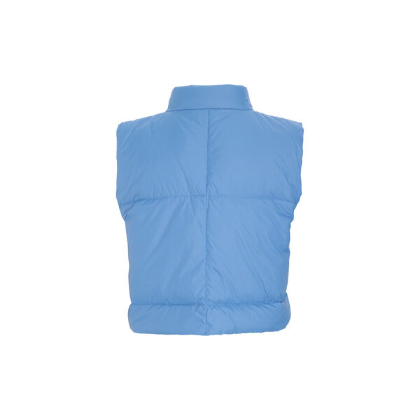 Feather down short waistcoat, lake blue, BITTE KAI RAND