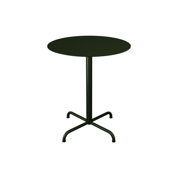PICO Caf&eacute; Table with 4 Star Base &Oslash; 64, olive green, HOUE