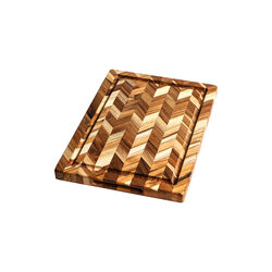 Herringbone Cutting Board Small, TeakHaus