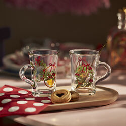 Holmegaard Christmas Hot drinks glass 2025, 2 pcs., Holmegaard