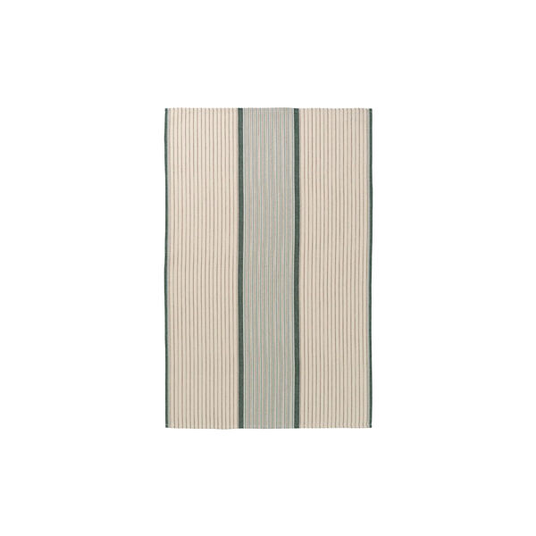 ARCHIVE STRIPE 1976 Tea Towel | Sage Green, Georg Jensen Damask