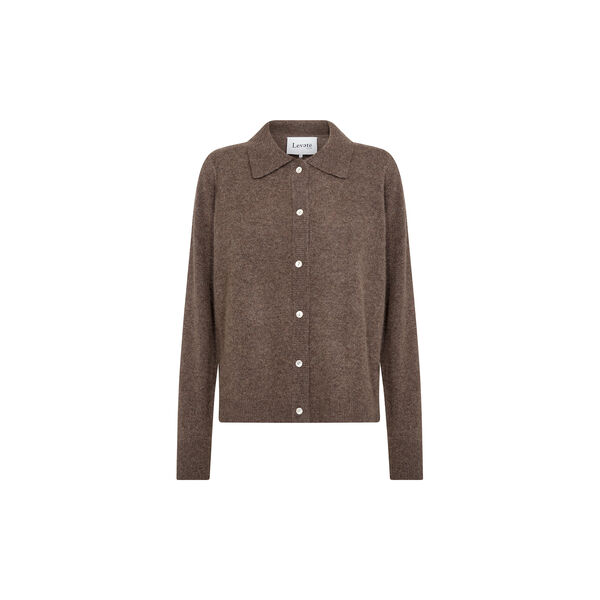 LR-ELOISE 12 Pullover, coffee melange, Leveté Room