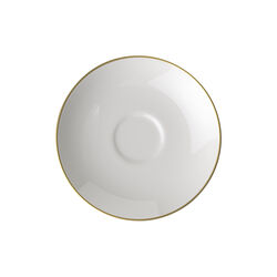 Anmut Gold Saucer Tea Cup, white/gold, Villeroy & Boch