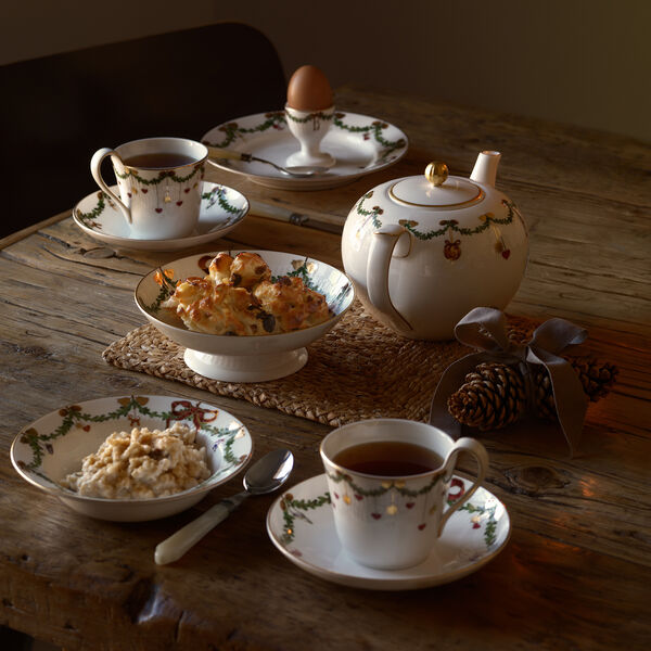 Star Fluted Christmas Teapot 140 cl Star Fluted Christmas Teapot 140 cl, Royal Copenhagen