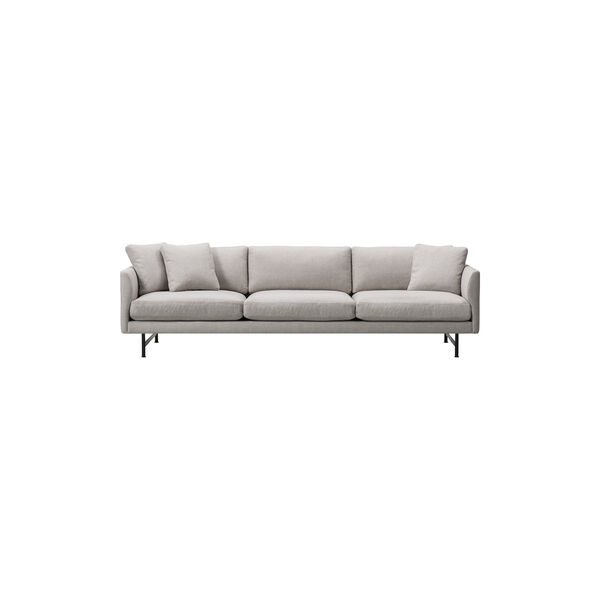 5623 Calmo 80 3-seater Sofa, beige/black, Fredericia Furniture