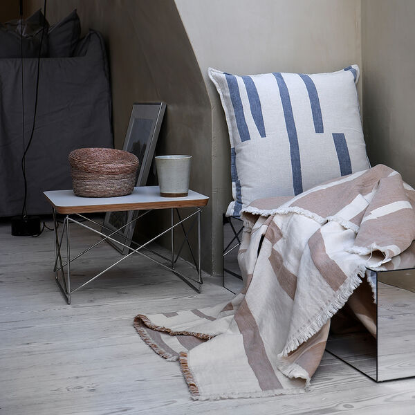 Lyme Grass Throw, beige, ELVANG