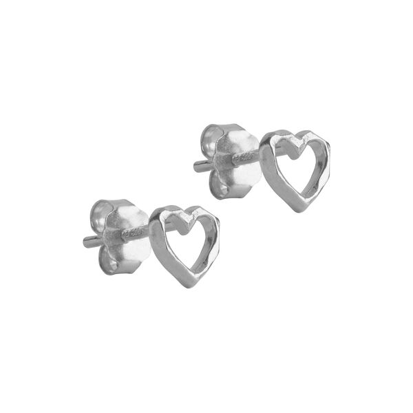 Organic Heart Studs, ENAMEL Copenhagen