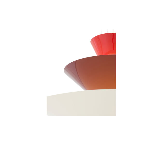 Gio LN15 Pendant, signal green/deep blue/ecru white, &Tradition