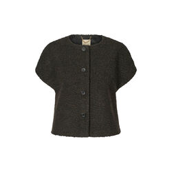 3560PBOKonia waistcoat, dark brown, PBO