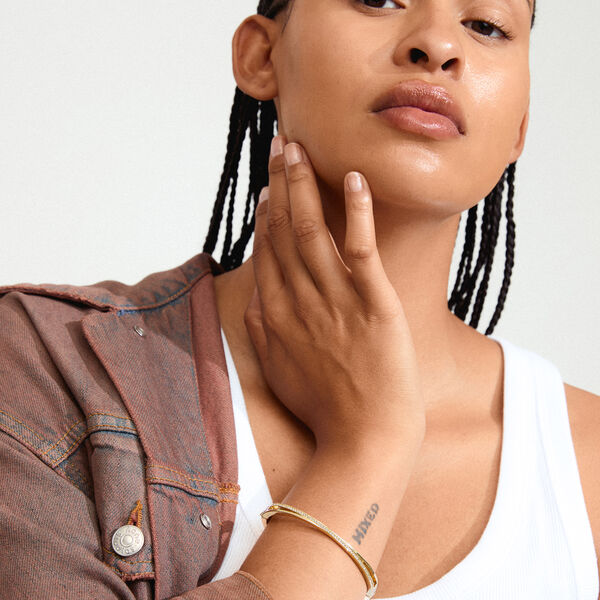 KIRA Bracelet, gold plated, Pilgrim