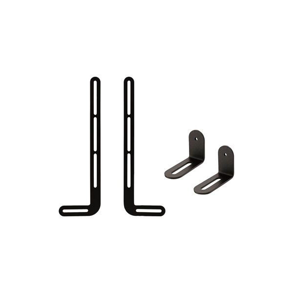 Soundbar Bracket Set, charcoal Soundbar Bracket Set, charcoal, Pedestal