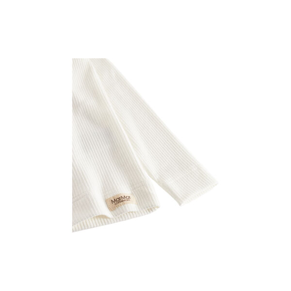 Plain Tee LS T-shirt, gentle white, MarMar Copenhagen