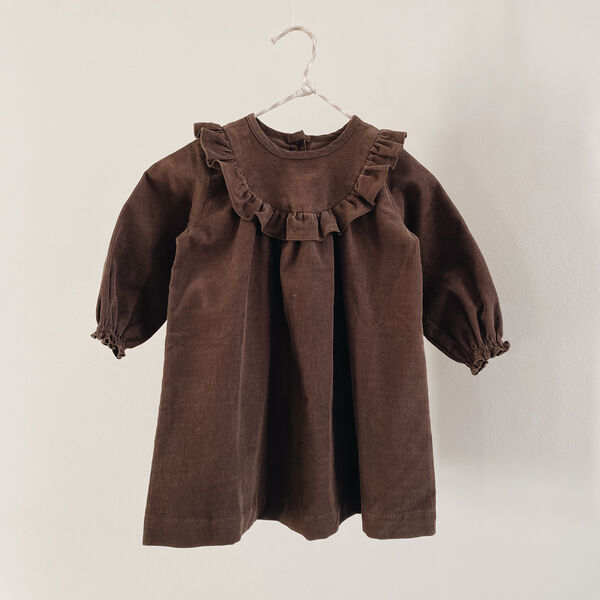 Noey Dress, brown Noey Dress, brown, Lalaby