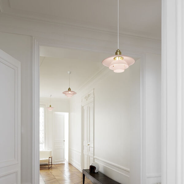 PH 3½-3 Pale Rose Pendant, Louis Poulsen