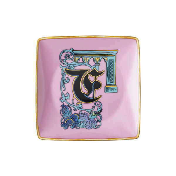 Versace Alphabet Dish F, Rosenthal x Versace