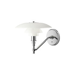 PH 3/2 Wall Lamp, chrome, Louis Poulsen