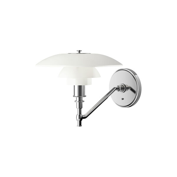 PH 3/2 Wall Lamp, chrome PH 3/2 Wall Lamp, chrome, Louis Poulsen