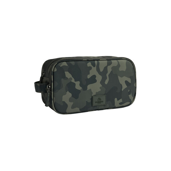 CareMBG Toiletry Bag, Recycled, camouflage, Markberg