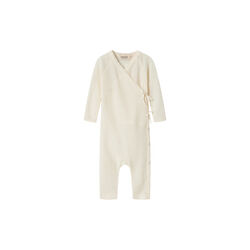 Rula LS Wrap Romper, natural, MarMar Copenhagen