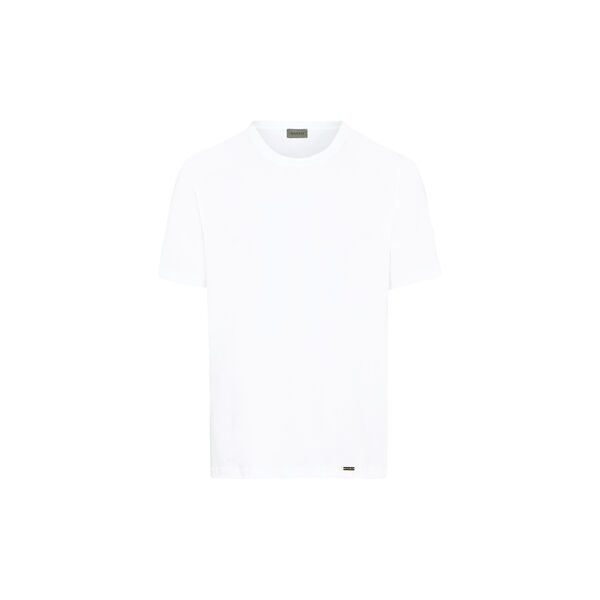 Living Shirts SS Shirt, white Living Shirts SS Shirt, white, HANRO
