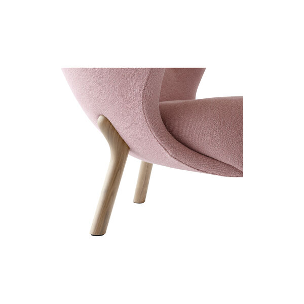 Little Petra VB1 Lounge Chair & Pouf ATD1, Eriture 0640/oiled oak, &Tradition