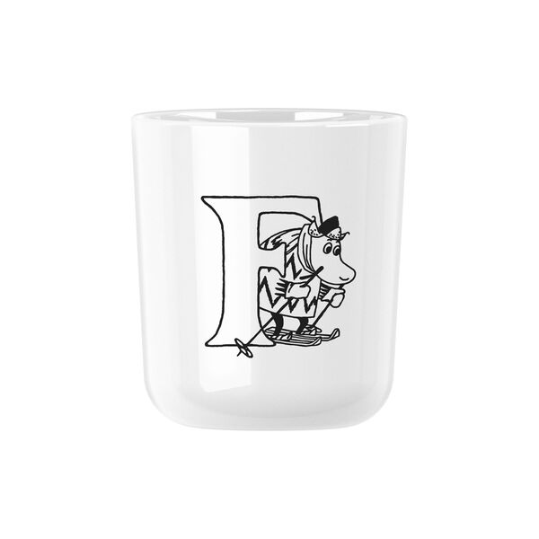 Moomin ABC Cup F, moomin white, RIG-TIG