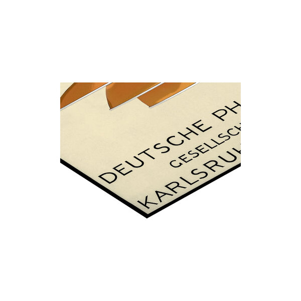 PH Lamp - Orange, Poster & Frame