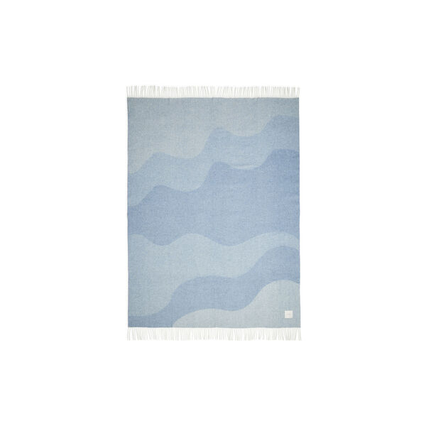 Waves Throw, mineral blue, Compliments