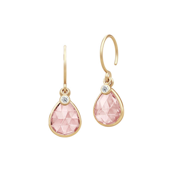 Leela Earrings, dusty rose, Julie Sandlau