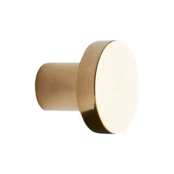 Grip for Standard Tall Waste Sorting, polished brass, DesignLife
