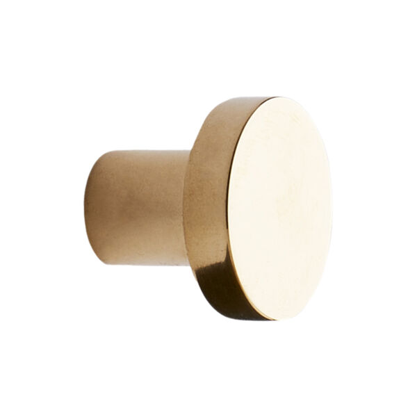 Grip for Standard Tall Waste Sorting, polished brass, DesignLife